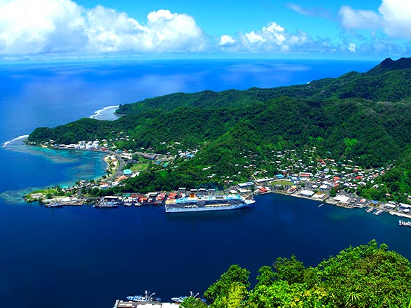 Escale Iles Samoa (Pago Pago)